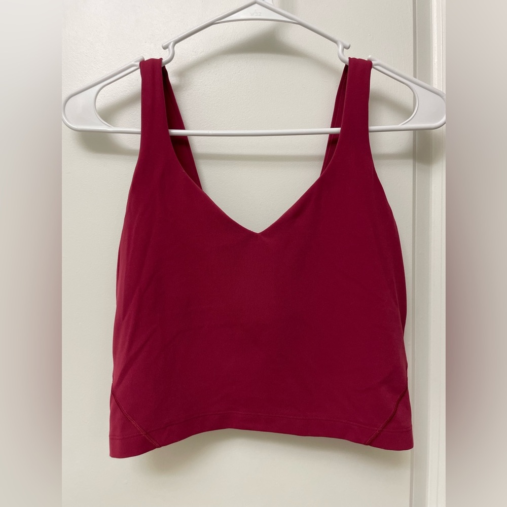 lululemon athletica Berry Crop Top